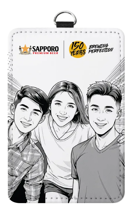 Sapporo personalized lanyard